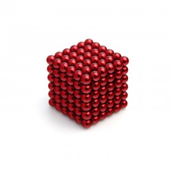Neocube kulki śr.5 mm czerwone 216 szt.